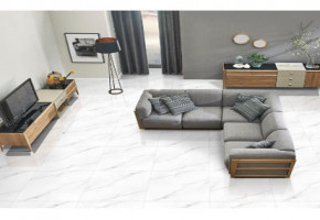 White Marble Tiles, For Flooring, Unit Size: 2 Feet