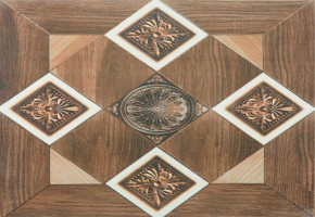 Vitrified Kajaria Wooden Floor Tiles, 2x2 Feet(60x60 cm), Matte