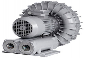 Aluminium 5hp / 4kW / Three Phase / Two Stage Ring Blower
