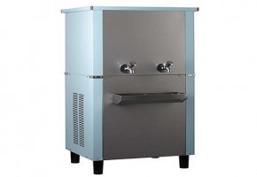 Industrial Water Cooler, Dimensions: 24"X20"X54", Number Of Taps: 2