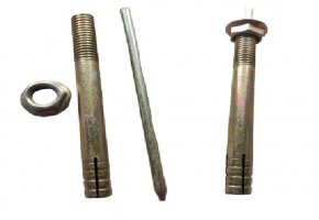 Mild Steel Pin Type Anchor Fastener, Length: 6.0 inch