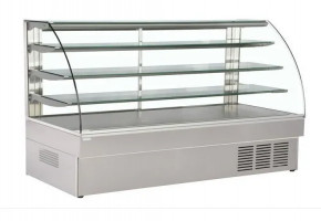 SS And Glass Goyal Cold Display Counter