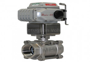 Material: Stainless Steel Pneumatic Actuator Operated Ball Valves, For Industrial, Size: 3 inch