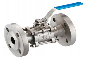 JDM Cast Carbon Steel 3 PC Flanged Ball Valve, Size: 15-100 Mm