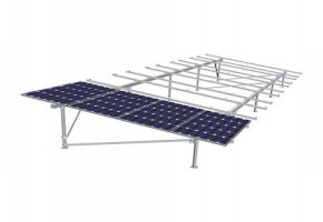 Modular Aluminium Aluminum Solar Panel Stand, Thickness: 12 - 15 Mm