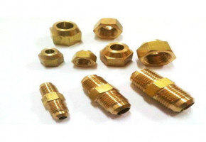 Vijay Brass Golden Brass Connectors