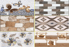 Somany Ceramic Wall Tile, Size: 450 x 300 mm