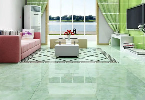 Ceramic Kajaria Floor Tiles, 2x2Feet, Glossy