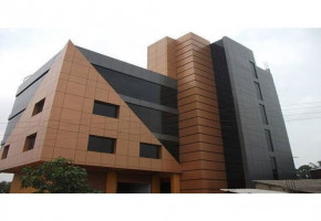 ACP Cladding Work by Om Infra Architecting Services