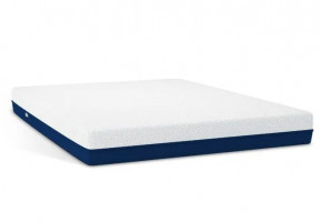Foam Blue And White 76x80inch Sleeping Mattress, Thickness: 8inch