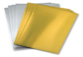 PVC Gold And Silver Sheets