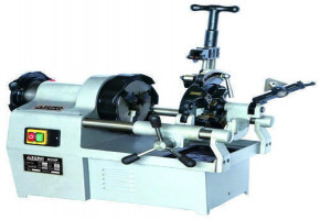 Solwet Semi-Automatic Steel Pipe Threading Machine, Capacity: 2 Inches