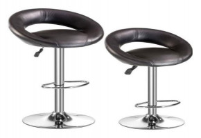 Steel and Iron Rotable Bar Chair