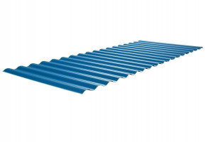 Blue PVC Roofing Sheet