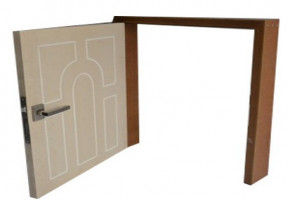 Rectangular Ivory Wpc Door Frame