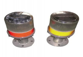 Led Red,Yellow Solar Road Delineator Blinker, For Road,Highway, 2* 1.2 Volts,1600 Mah