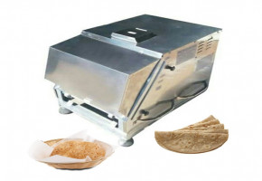 DMEW SS-304 Chapati Making Machine, Silver, Capacity: 1000 chapati/hr