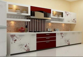 Fancy Modular Kitchen by Shree Shyam Modular Kitchen