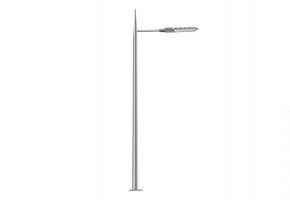 LED Solar Street Light Pole by GNS Steels Private Limited