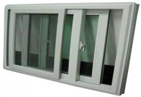 LG UPVC Sliding Windows With 3 Track    by Rays Marketing