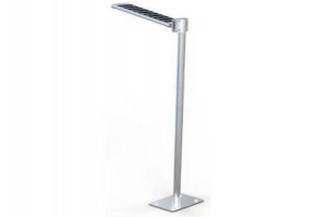 ROUND Solar Street Light Pole, Thickness: 2.0 -5.0 Mm, Size: 76 Mm Od