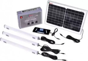 Tesca Connectors Solar Home Lighting System, Weight: 2-3 Kg., 230v