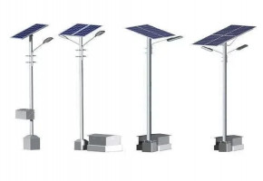 Mild Steel Solar Street Light Pole