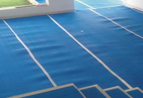 Plain PVC Tile Protection Sheet, Thickness: 6mm
