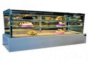 Glass Ss Display Counter, For Bakery