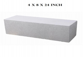 Lightweight Aac Blocks, 24 in x 8 in x 4 in