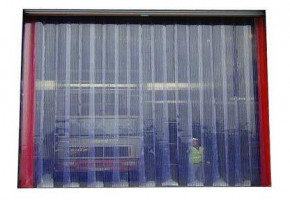 Transparent Clear View Outdoor PVC Strip Curtain