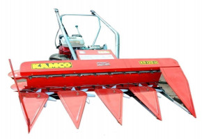 Paddy Mild Steel Kamco Agriculture reaper KR-120, Power: 5.5 HP