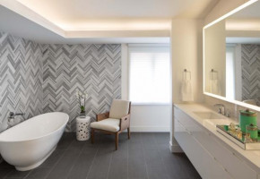 Designer Bathroom Floor Tile by Patel International