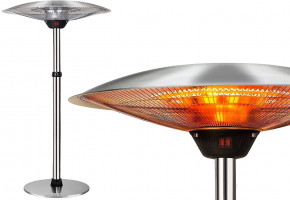 SS Round Electric Patio Heater, Size: 6FT, 220V