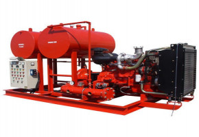 56 Head Mtrs 1200 Rpm Diesel Engine Fire Pump, For Industrial, Max Flow Rate: 1620 Lpm