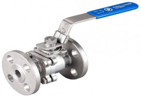 Stainless Steel ASTM A105 Flanged Ball Valve, For Industrial