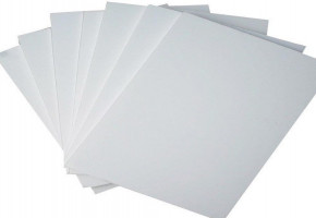 WHITE POLY VINYL CHLORIDE PVC FOAM BOARD/ PVC SHEET, 5mm, Size: 8ft X 4ft