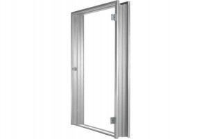 Pyran Galvanised Steel Metal Door Frame, Grade Of Material: 16 Gauge, Dimension/Size: 100 X 57 Mm,150 X 57 Mm