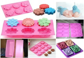 Rectangular Silicone Soap Mould