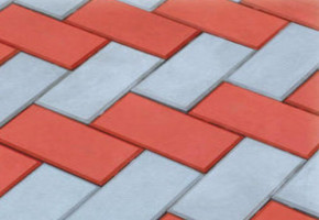 Concrete Square Combo Flat Paving Tiles, For Pavement