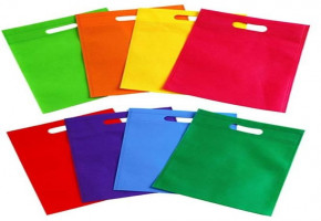 Plain Colorful Non Woven Bags, Capacity: 2kg