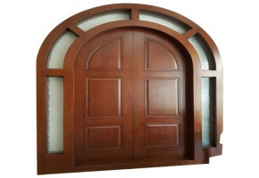 Semi Automatic Wooden Door   by Easy Elevator (India) Pvt. Ltd.