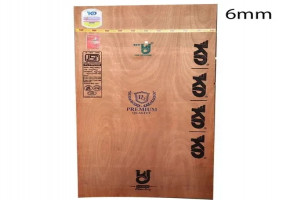 Teakwood 6mm KD Plywood Board, For Furniture, Size (Sq ft): 6x3 Feet