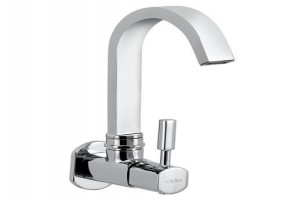 Stainless Steel Silver Cera Long Body Tap
