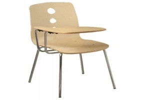 BSSI Beige Study Wooden Chair