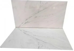 Indian White Dharmeta Marble Slab, Flooring, Thickness: 15-20 mm