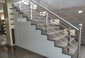 Staircase Steel Railing by K Rail
