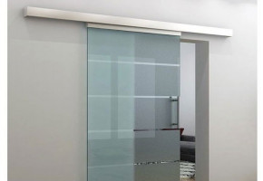 Frameless Toughened Glass Door, Thickness: 10-12mm