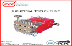 5 hp Industrial Triplex Pump, Capacity: Up to 300 m3/hr