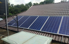 Battery Off Grid Solar Power Plant, For Commerial and Residential use, Capacity: 6kva